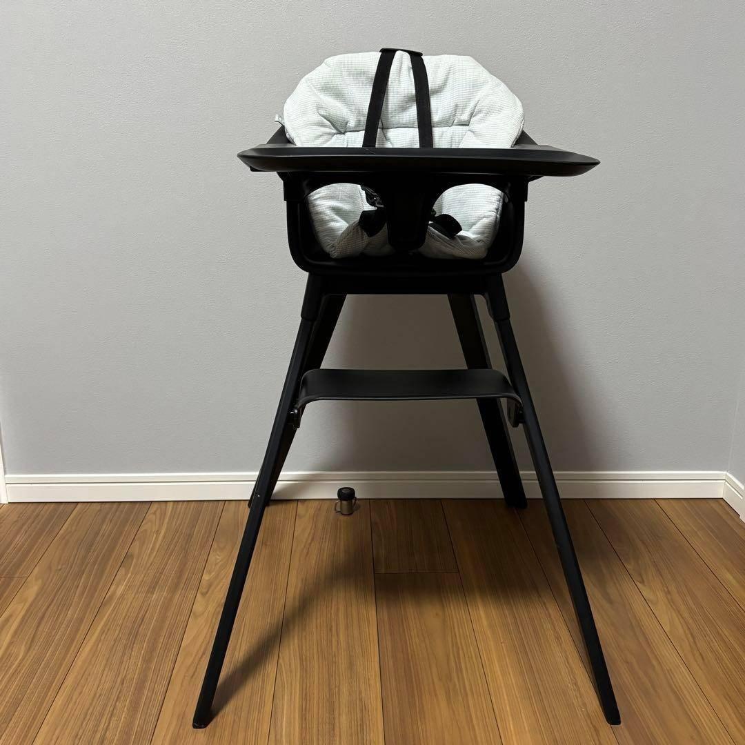 【Amazon限定色】ストッケ クリック ミッドナイトブラック ハイチェア