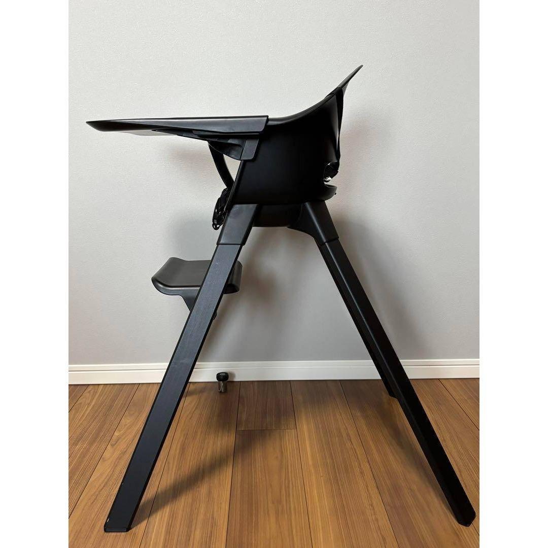 【Amazon限定色】ストッケ クリック ミッドナイトブラック ハイチェア