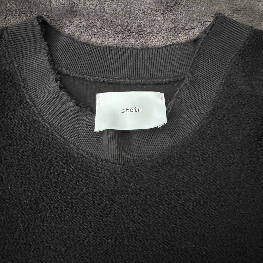 stein JOHN別注 Rebuild Sweat LS ブラック S 美品