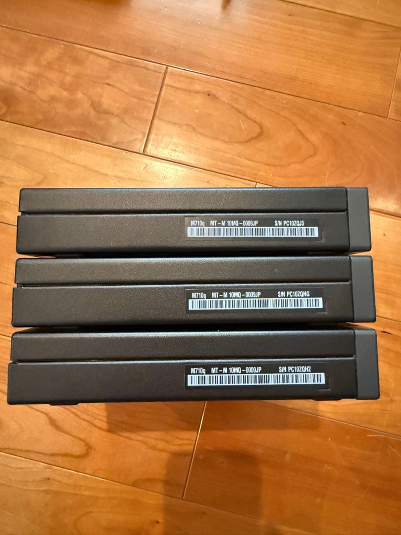 Lenovo M710q パソコン3台　バラ売り可