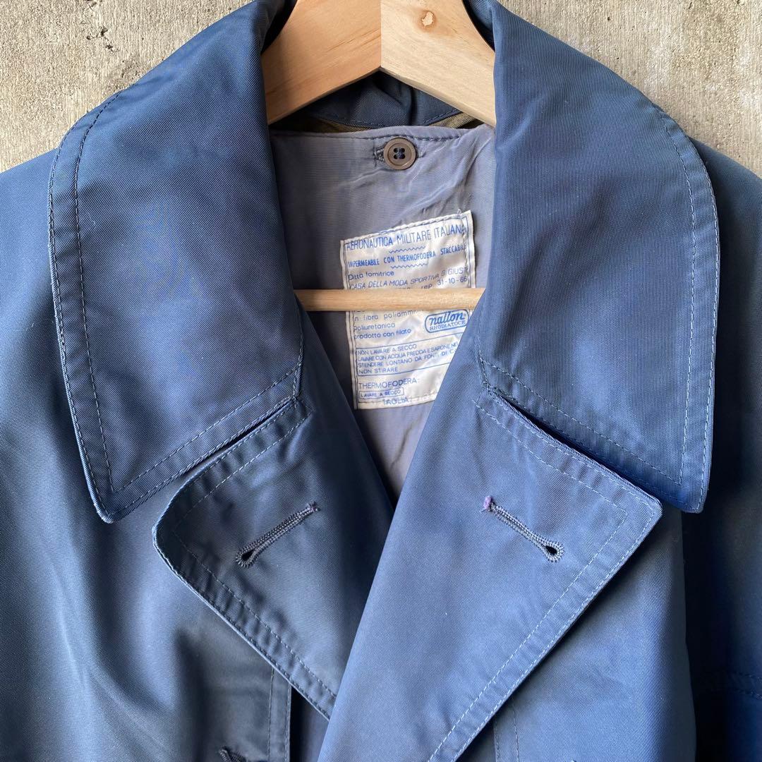 アエロナウティカミリターレ　イタリア軍　アウター　コート　ネイビー　メンズコート