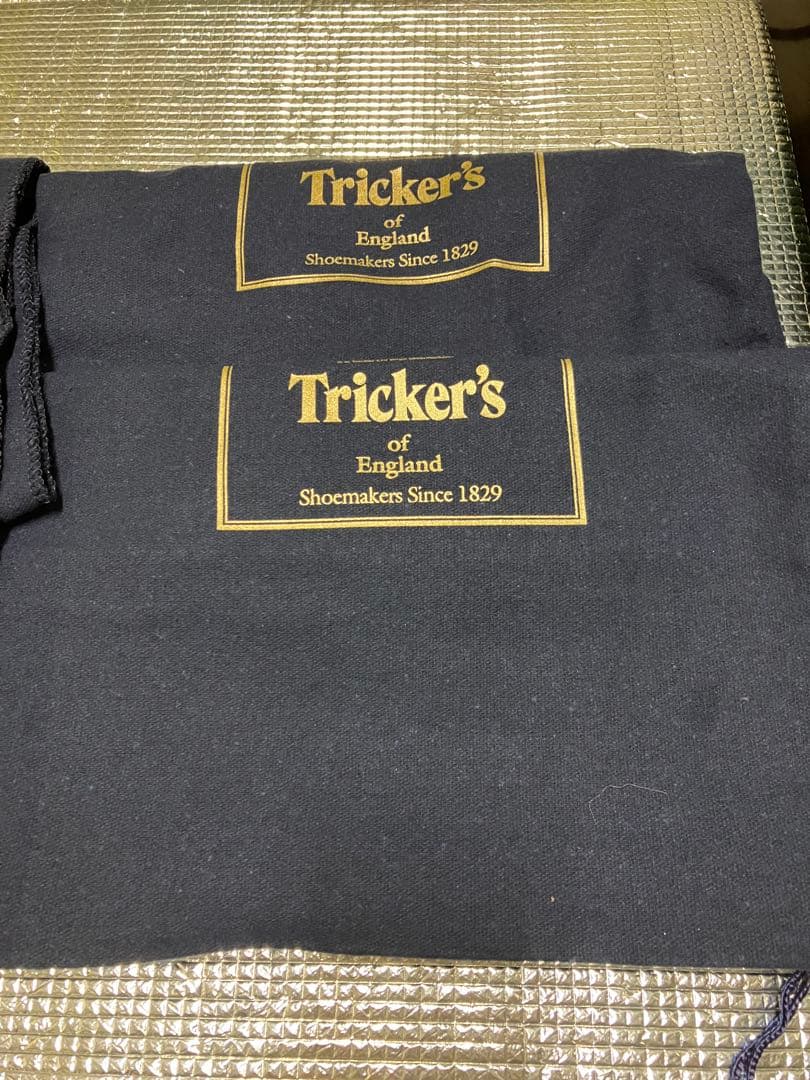 ク*ン様 トリッカーズ　M2508 カントリーブーツ　ブラックレザーハイカットブ