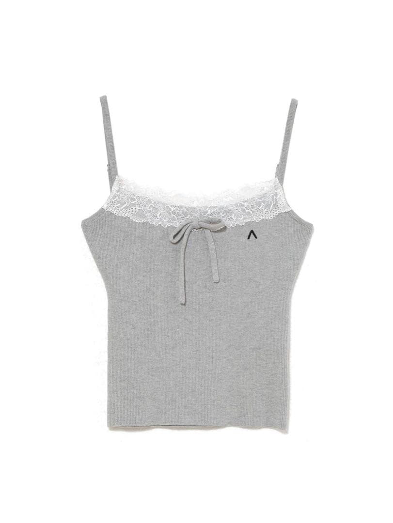 ANDMARY Cachecoeur lace set tops グレー
