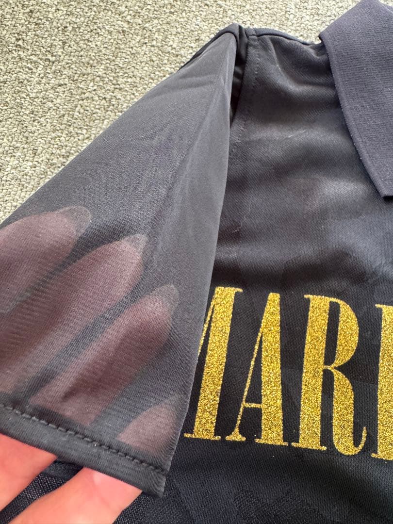 新品未使用　MARK & LONA シアー袖半袖ポロシャツ