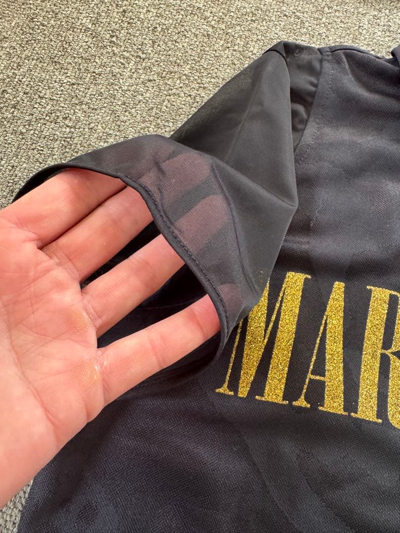 新品未使用　MARK & LONA シアー袖半袖ポロシャツ