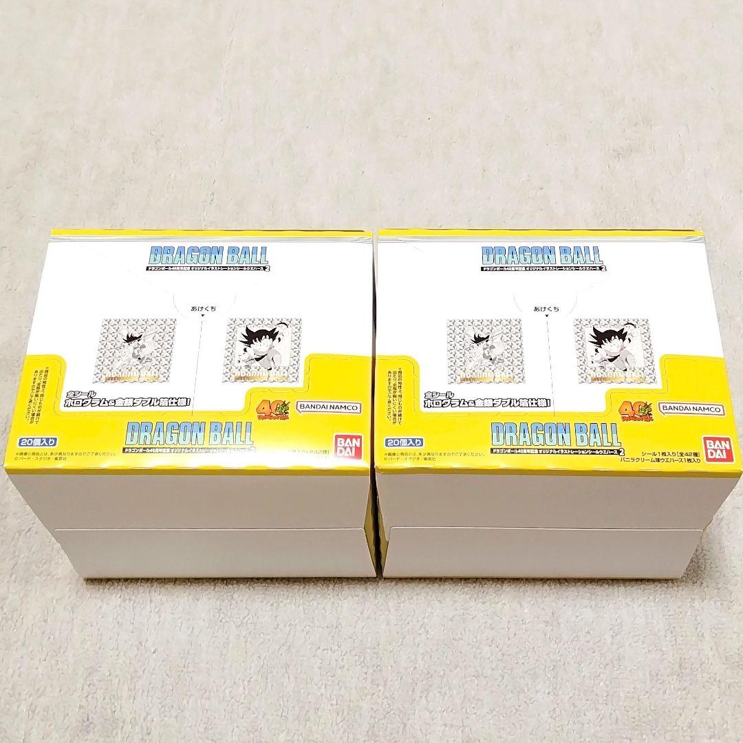 【新品未開封】ドラゴンボール 40周年シールウエハース DRAGON BALL