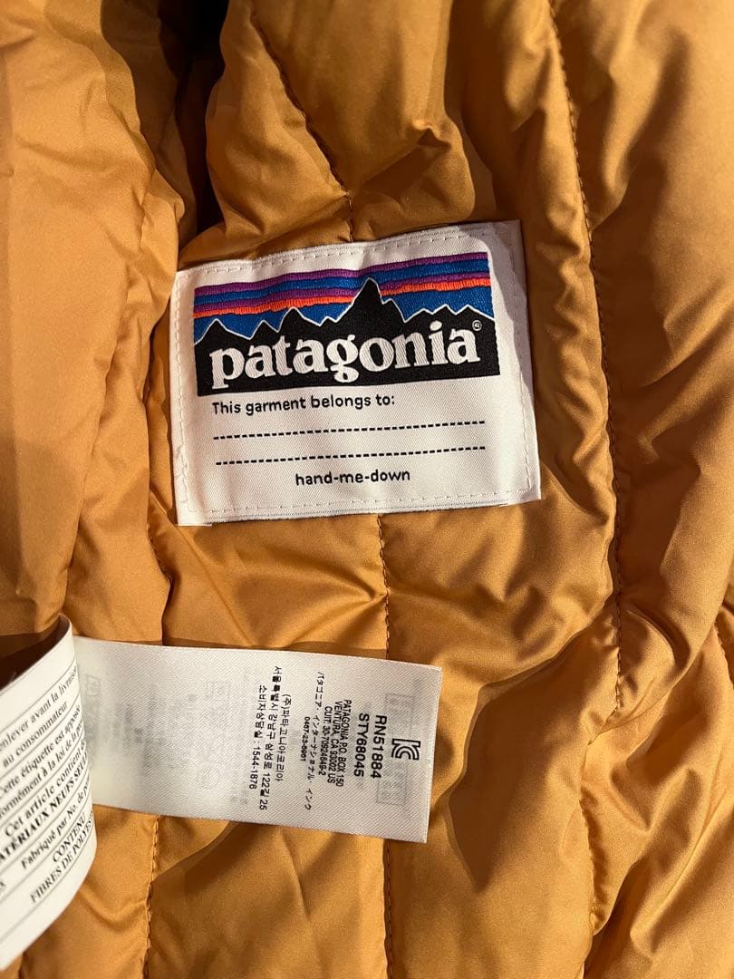 patagonia XL ボーイズインサレーテッドイスマスジャケット