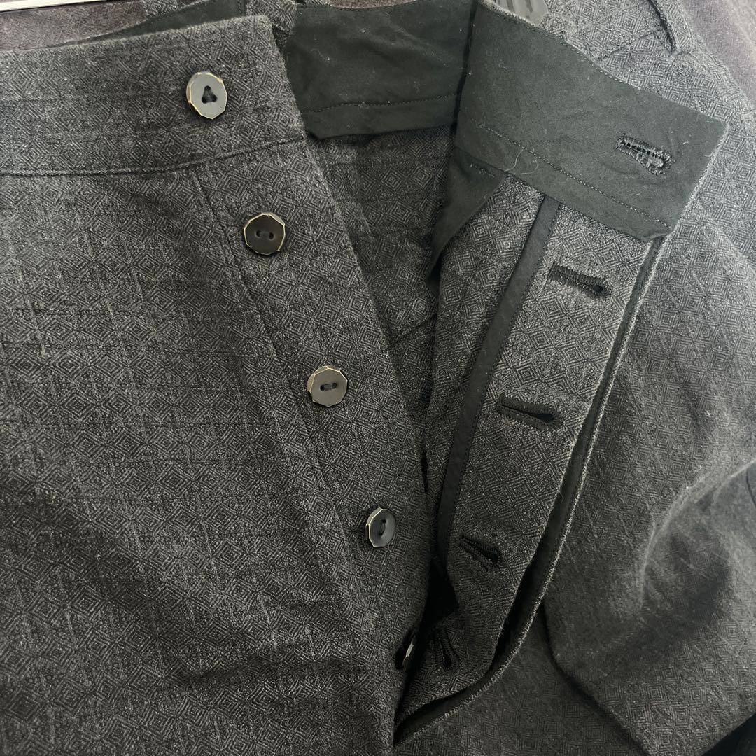 ARAKI YUU 22ss Curved Cropped Pants サイズ1