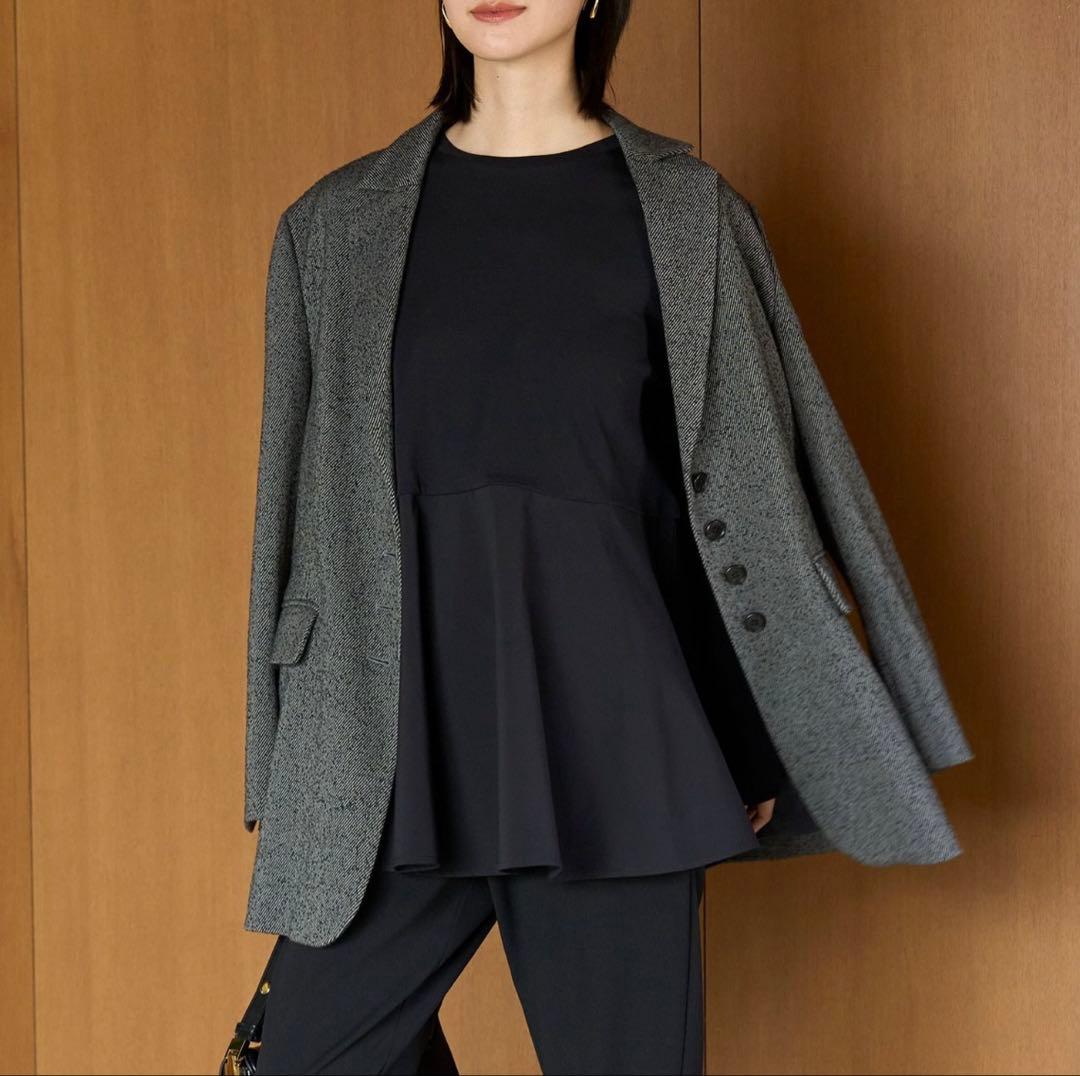 UNFILO リングツイードジャケット S