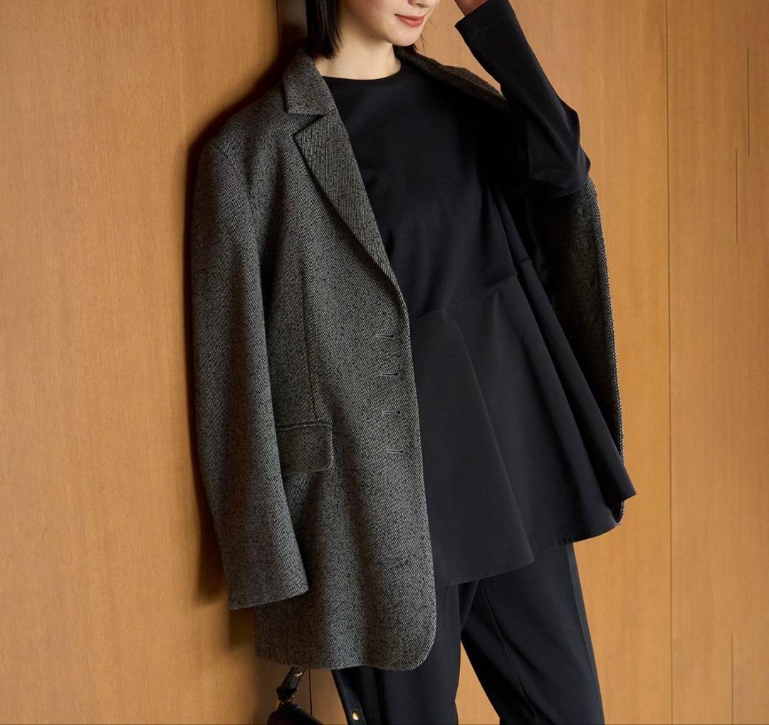 UNFILO リングツイードジャケット S