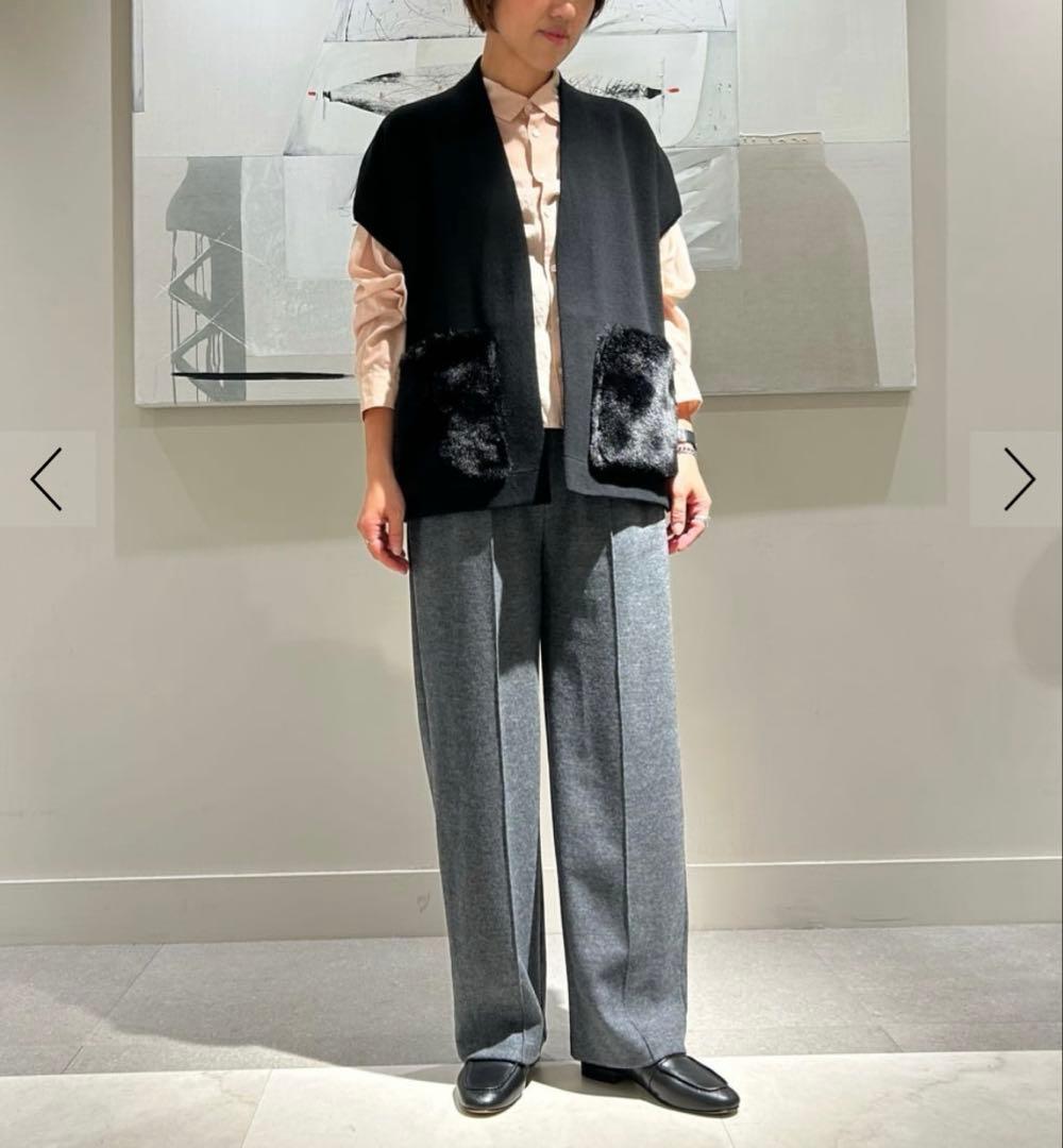 トゥモローランド ミラノリブ ショートスリーブカーディガン　アローズ