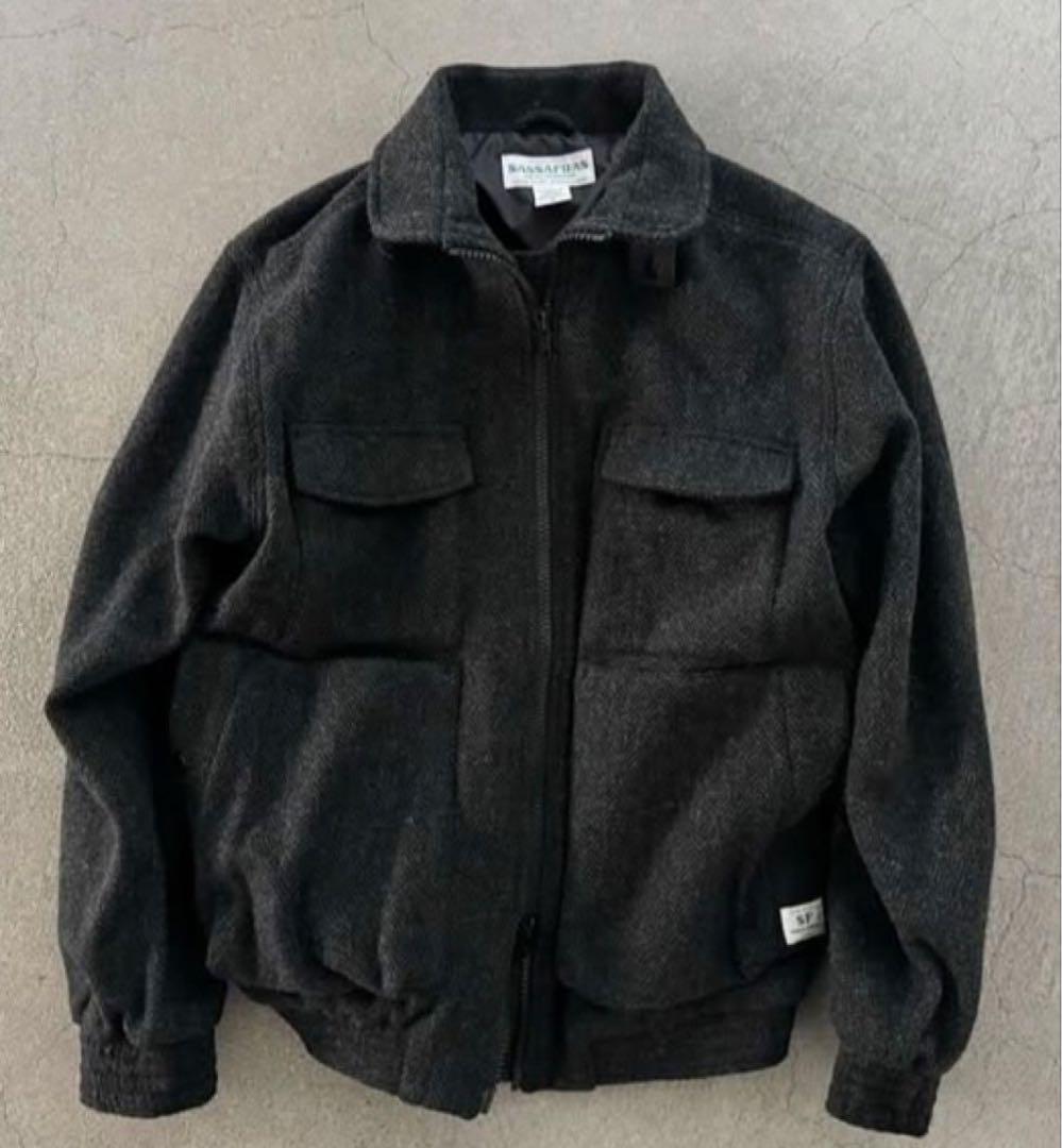 ササフラス　D/C Armor Jacket Heavy Herringbone