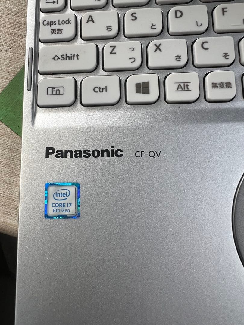 Panasonic CF-QV8GDGQR シルバー ノートPC 本体
