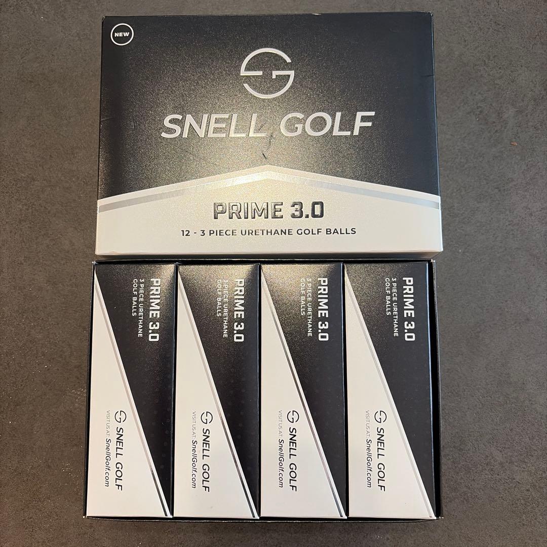 SNELL GOLF PRIME 3.0 ゴルフボール 3ダース