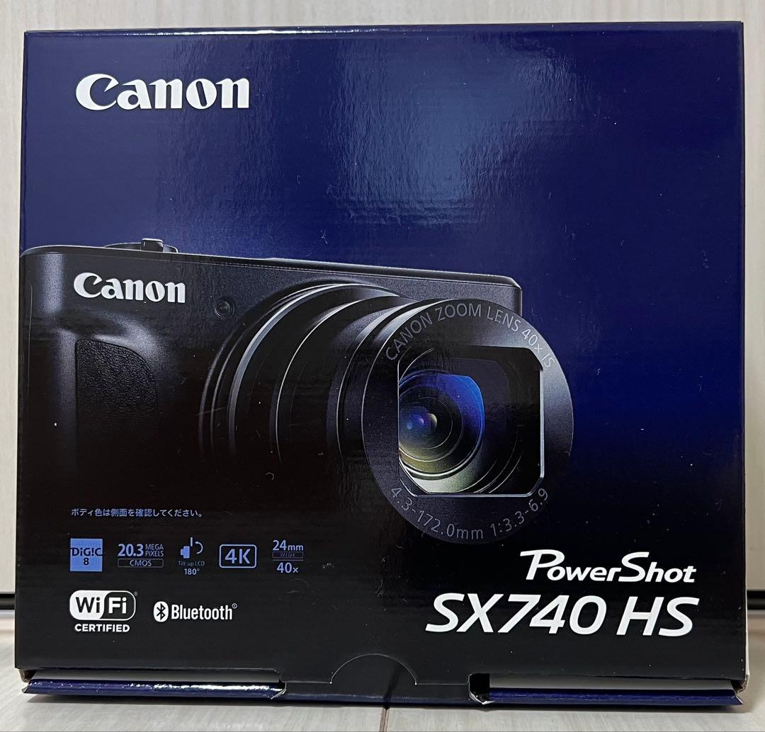 新品　Canon　POWERSHOT SX740 HS　キヤノン　パワーショット