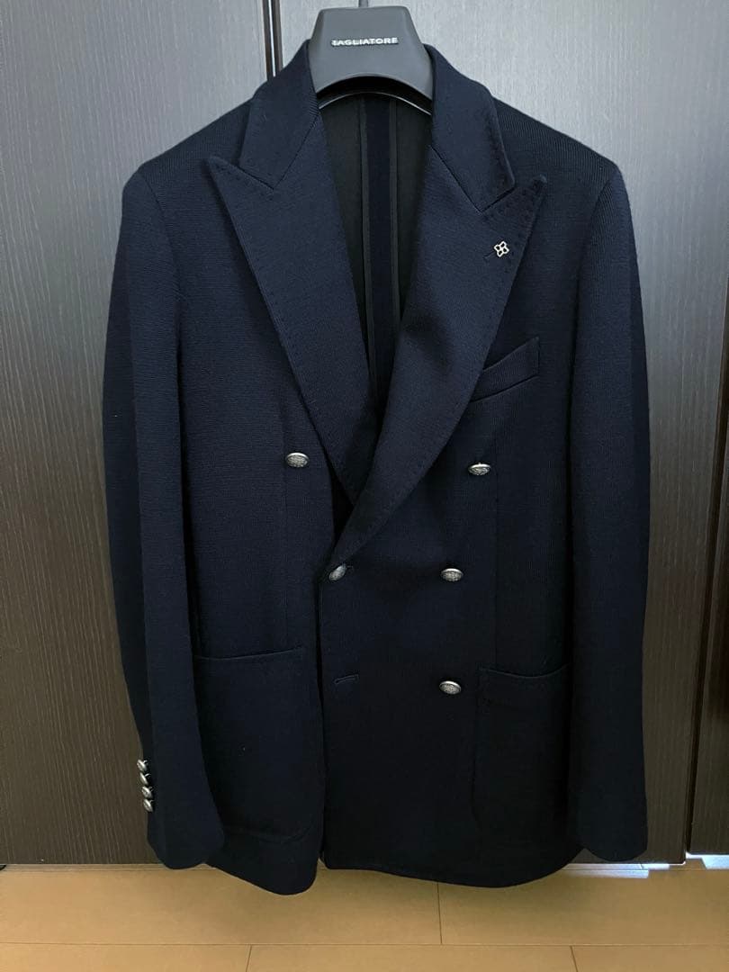 Brilla タリアトーレ / ニット ダブルブレスト ブレザー