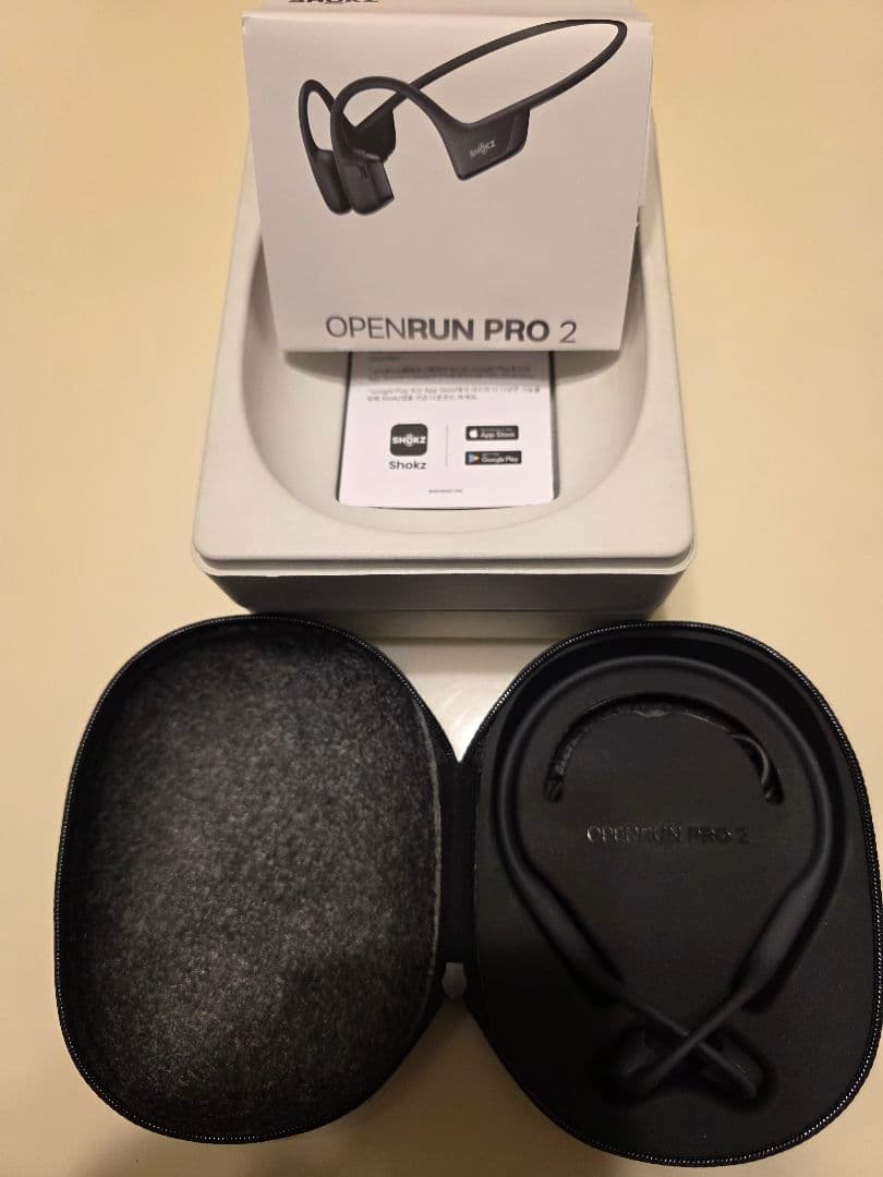 【美品】Shokz OPENRUN PRO 2 骨伝導イヤホン