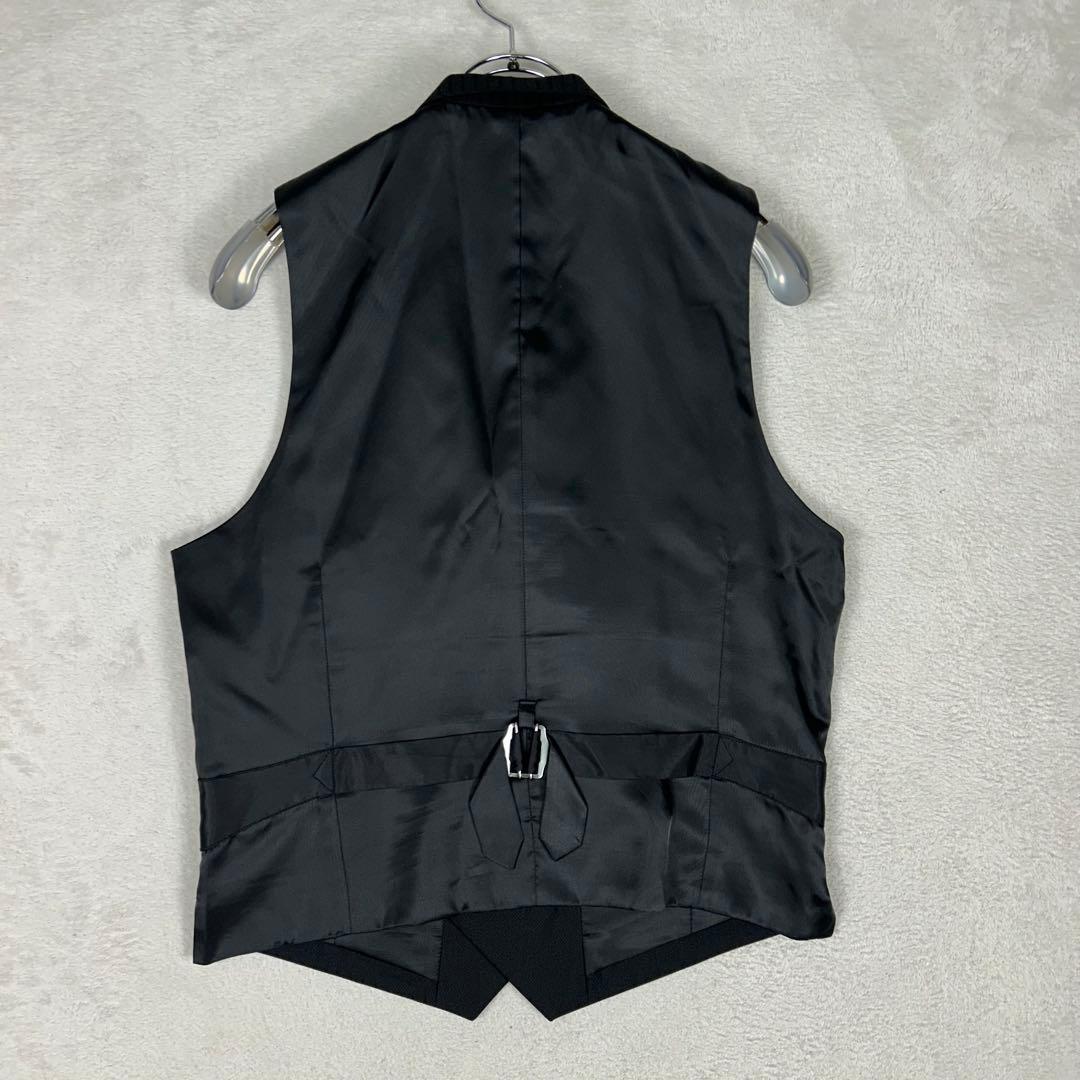 美品☆ティノラス ビジネススーツスリーピースセットアップ ダブルブレストベスト