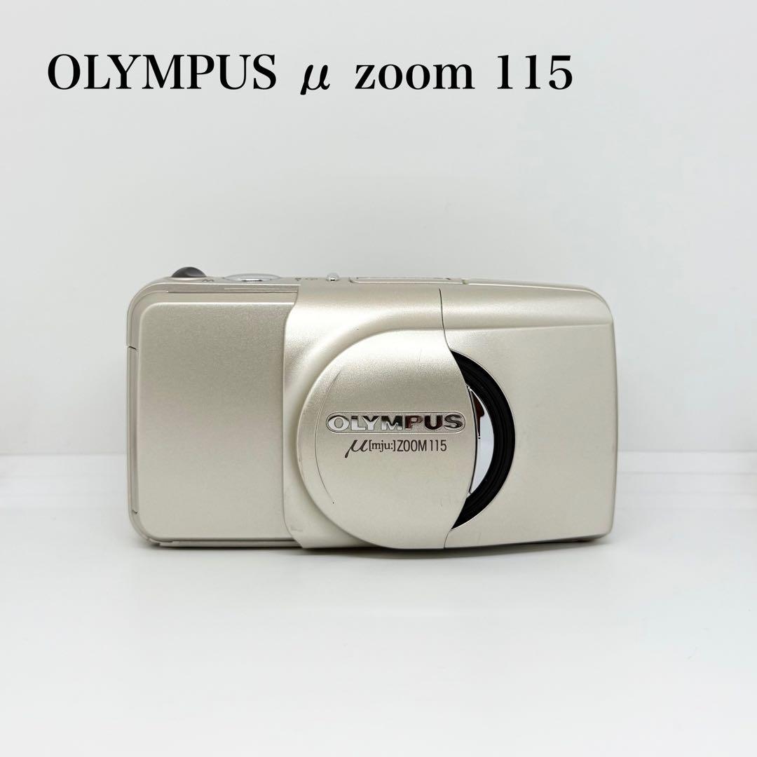 【完動品】OLYMPUS μ zoom 115 フィルムカメラ 動作確認済み