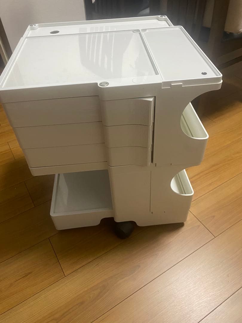 B-LINE ボビーワゴン2段3トレイ(WH)