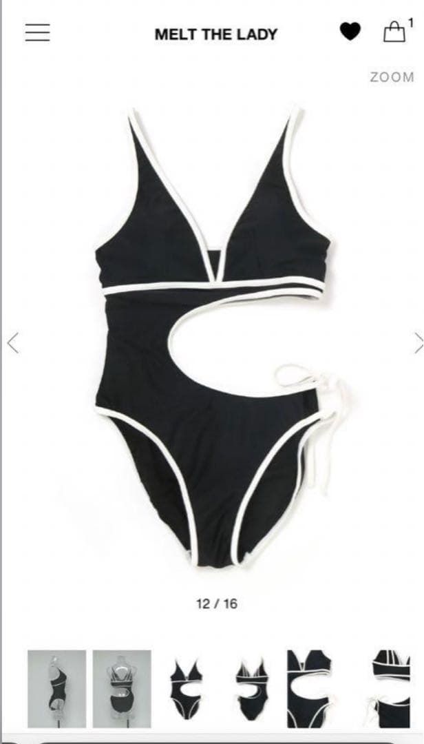 【完売品】MELTTHELADY水着 Fサイズ 即購入⭕️