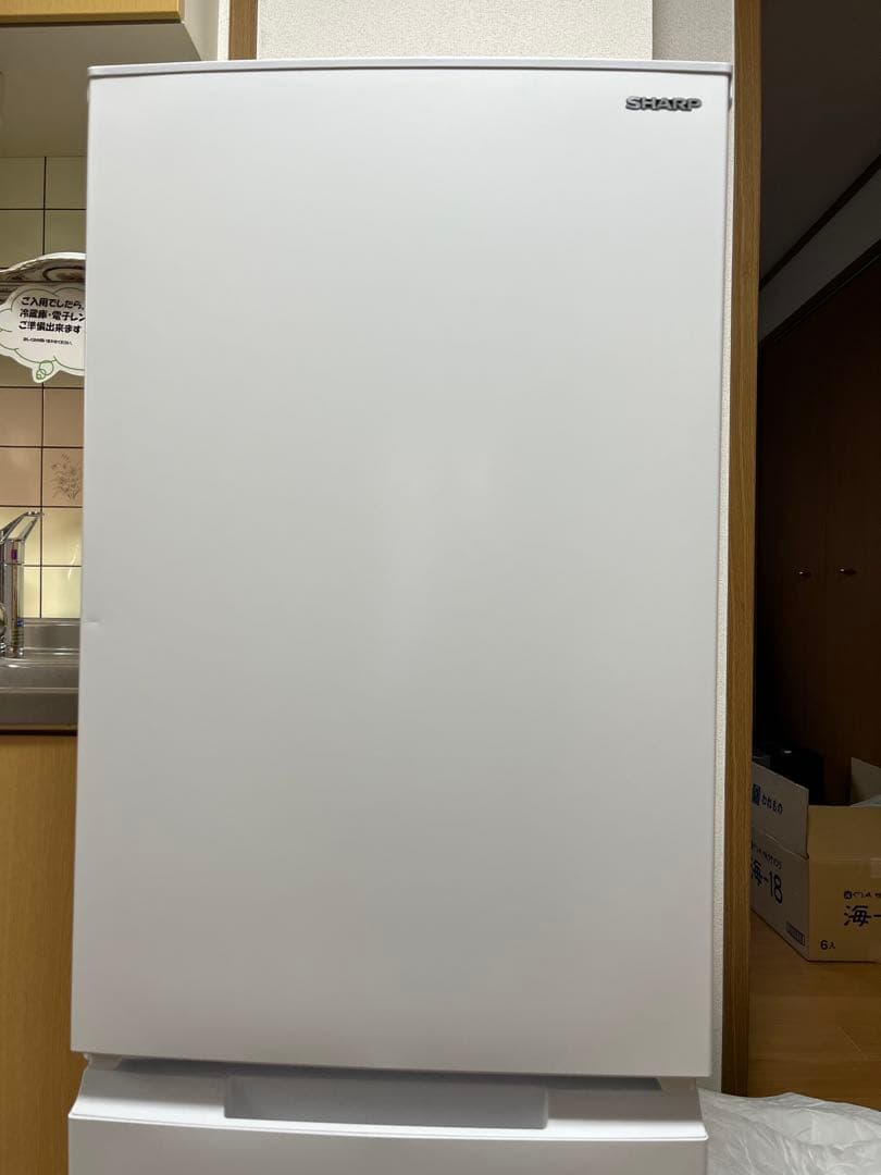 SHARP★SJ-D18J-W★冷蔵庫★179L★ホワイト★2022年