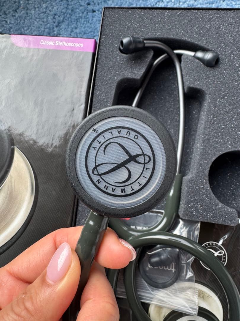 Littmann Classic III 聴診器 ダークグリーン