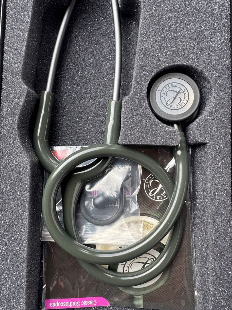 Littmann Classic III 聴診器 ダークグリーン