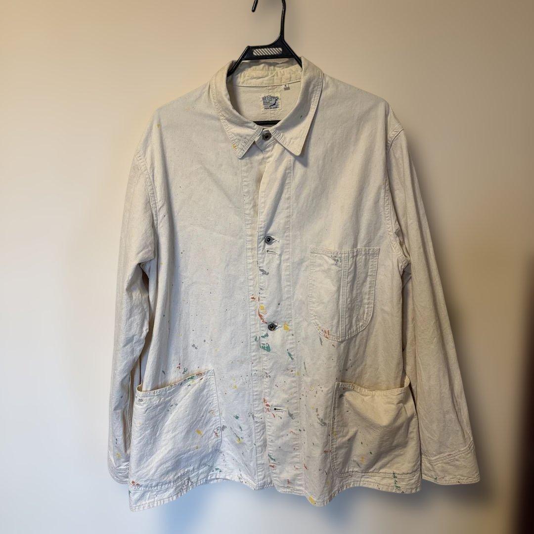 Slop ホワイト カバーオール サイズ2