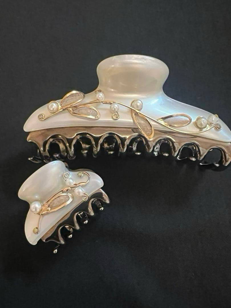 acca アッカ　ヘアクリップ　2個セット