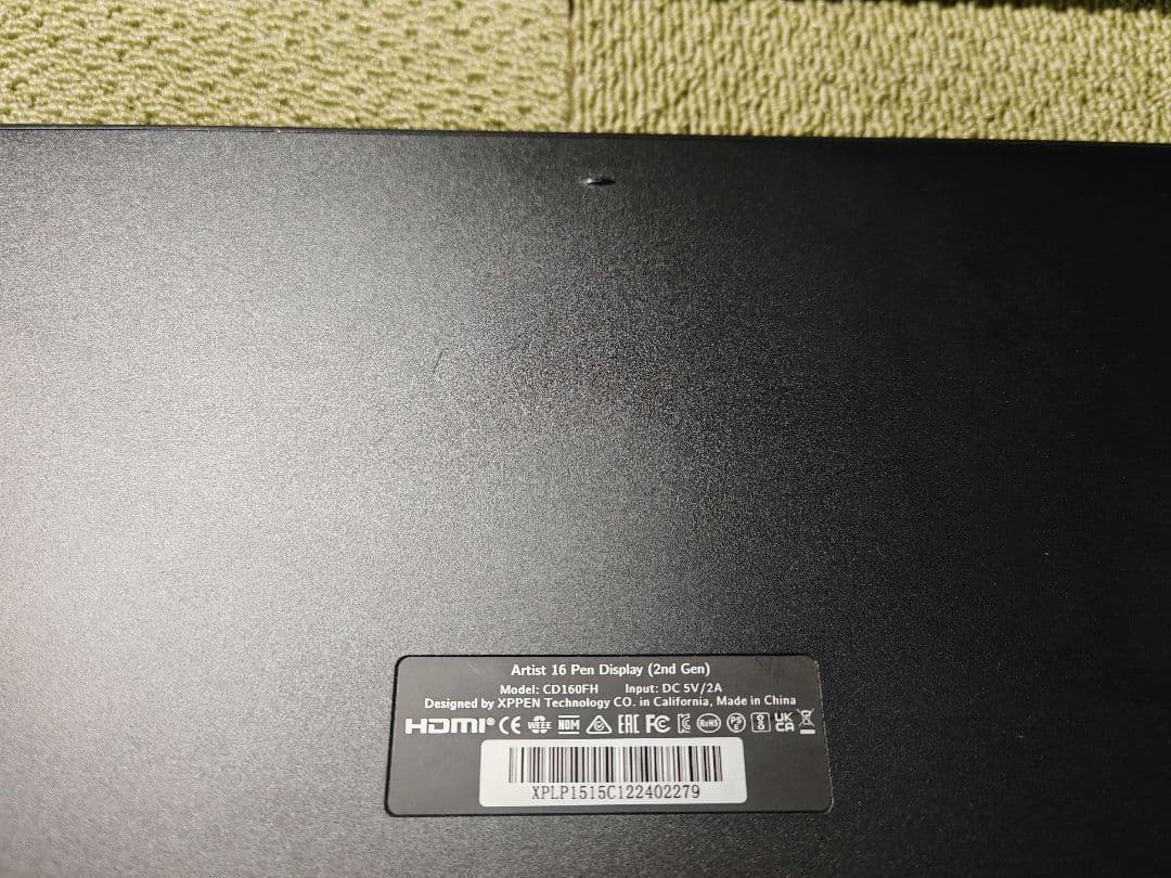 液タブ・ペンタブ XP-PEN Artist 16 Pen Display (2nd Gen)