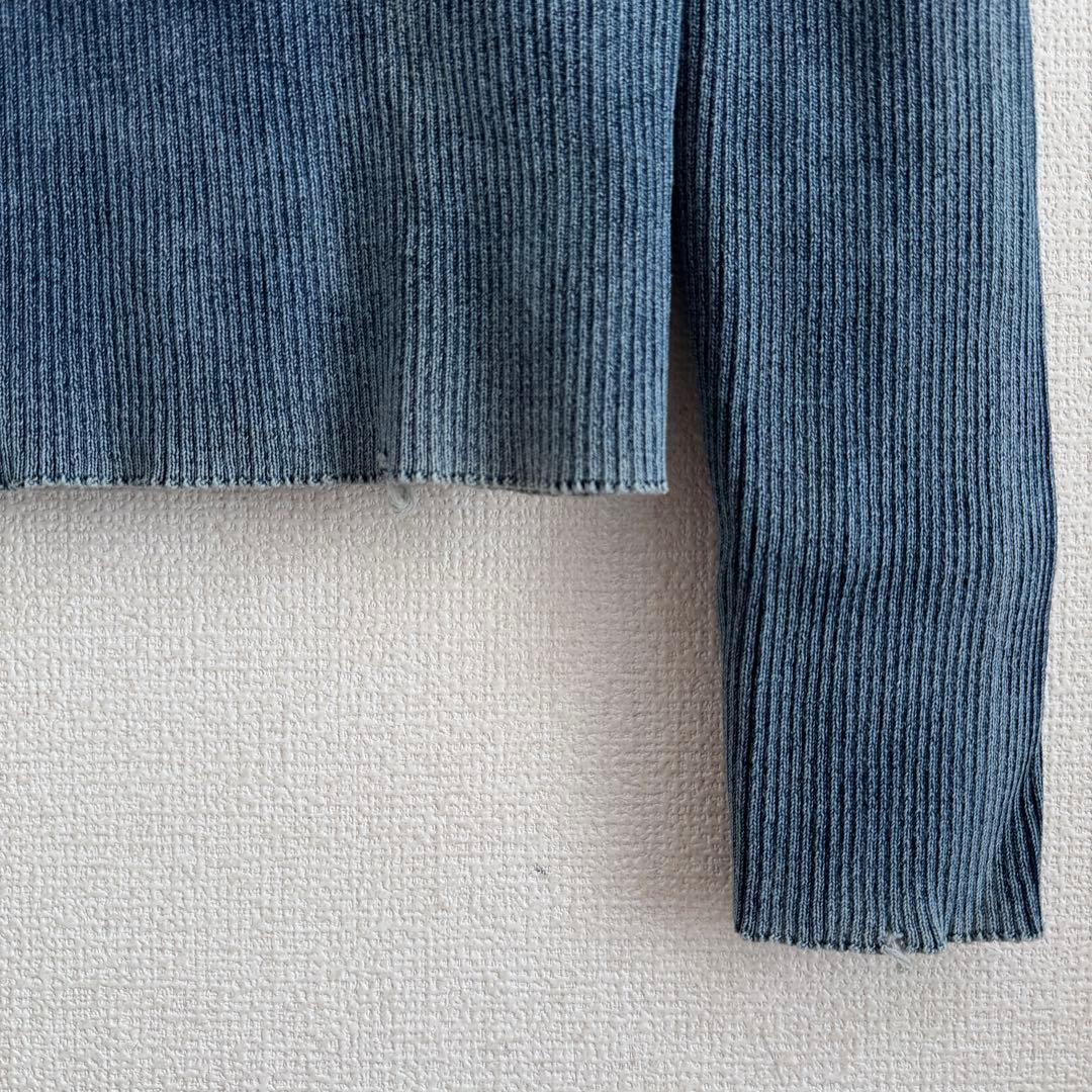 【定価8.2万・未使用】DIESEL オーバルD リブニット セーター L相当