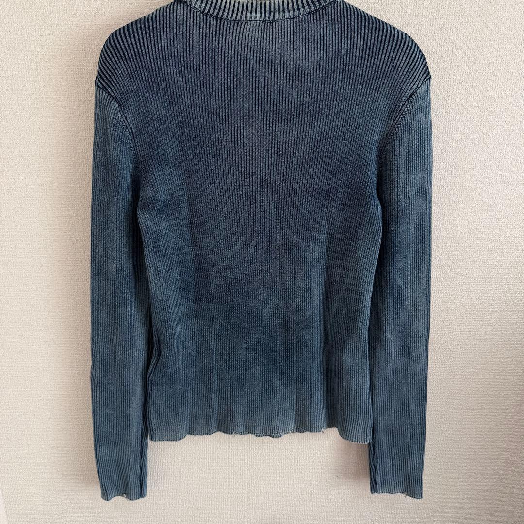 【定価8.2万・未使用】DIESEL オーバルD リブニット セーター L相当
