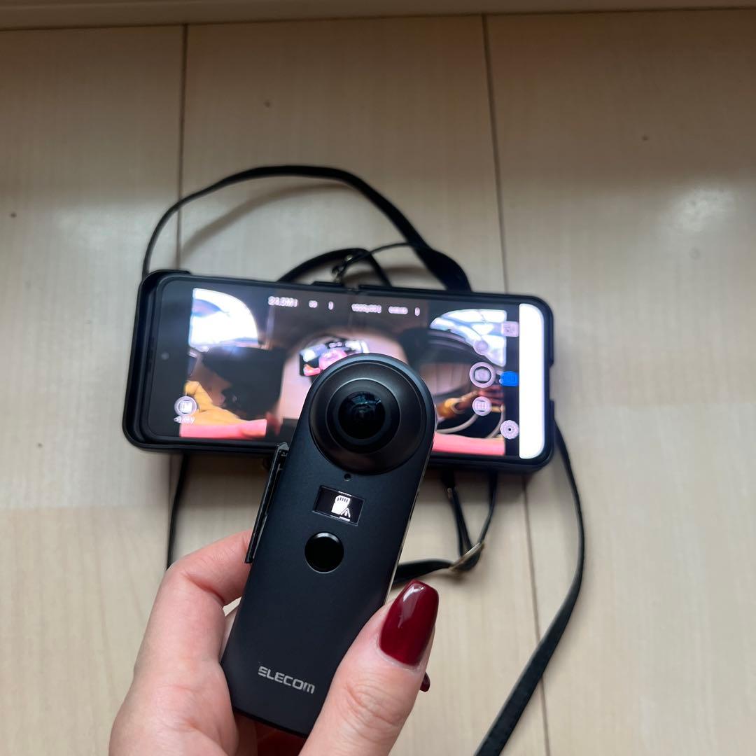 【新品未使用】ELECOM OMNI shot OCAM-VRW01BK