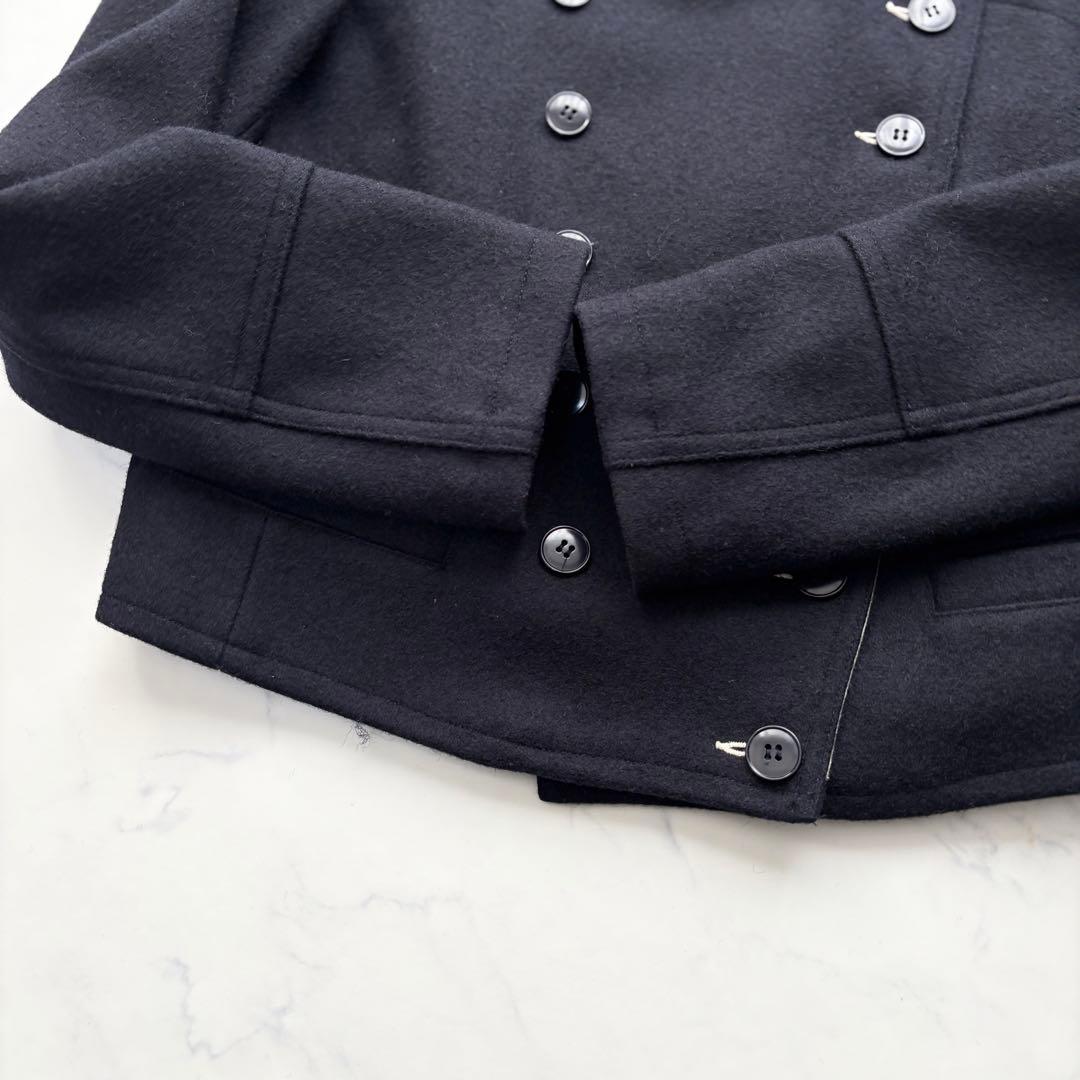 希少 アニエスベー ナポレオンジャケット ウール ネイビー 1