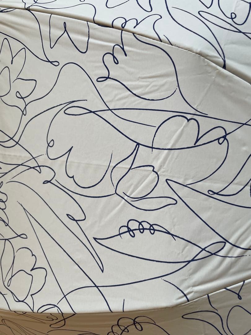 フワクール ホワイト Fuwacool 折り畳み 日傘 1級遮光 晴雨兼用