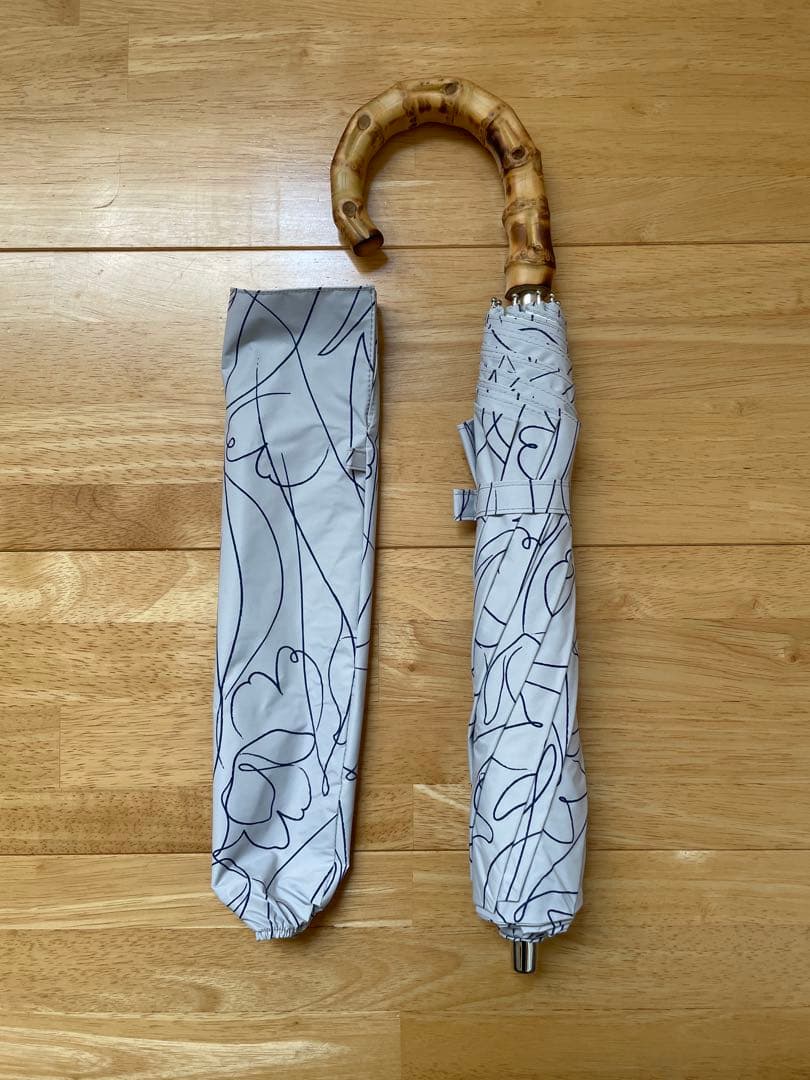 フワクール ホワイト Fuwacool 折り畳み 日傘 1級遮光 晴雨兼用