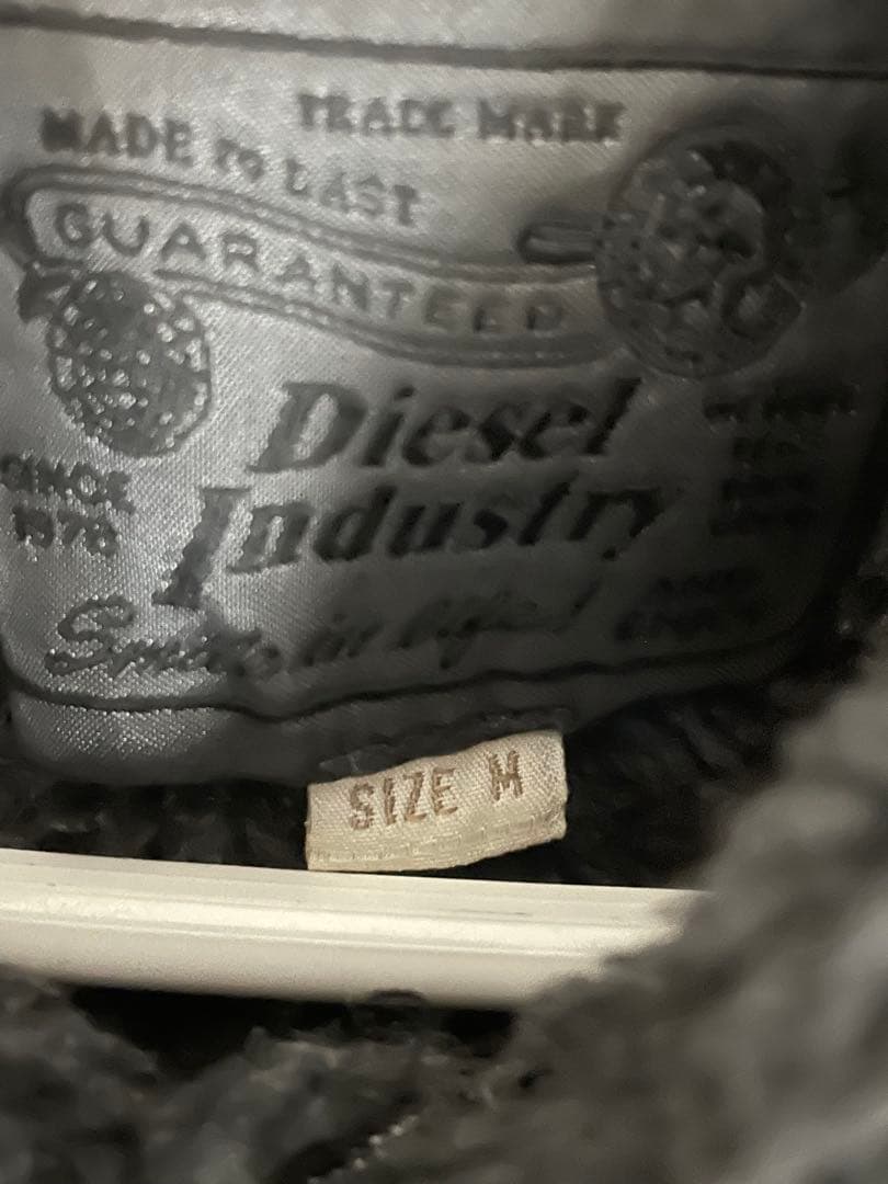 Diesel デニムジャケット Mサイズ グレー