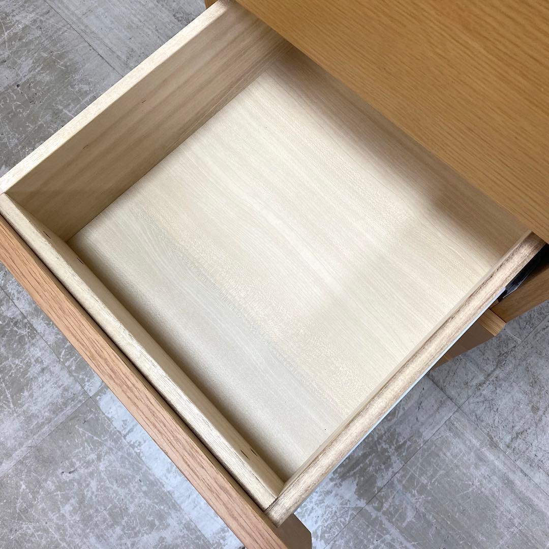 廃盤品 MUJI 無印良品 チェスト 引き出し 収納 4段 オーク材突板