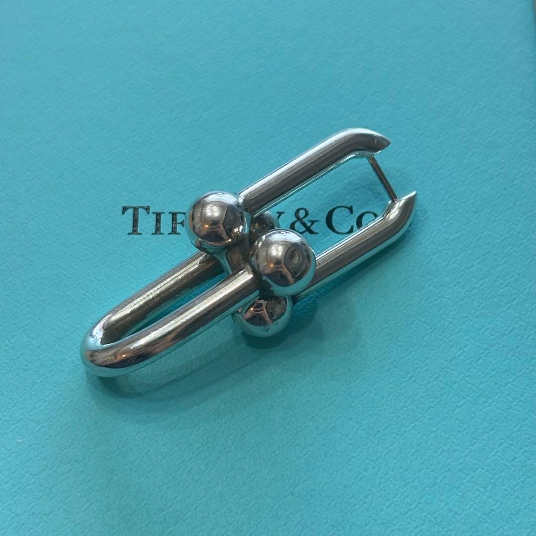 【11日限定】Tiffany & Co. ハードウェア　リンクピアス　片耳