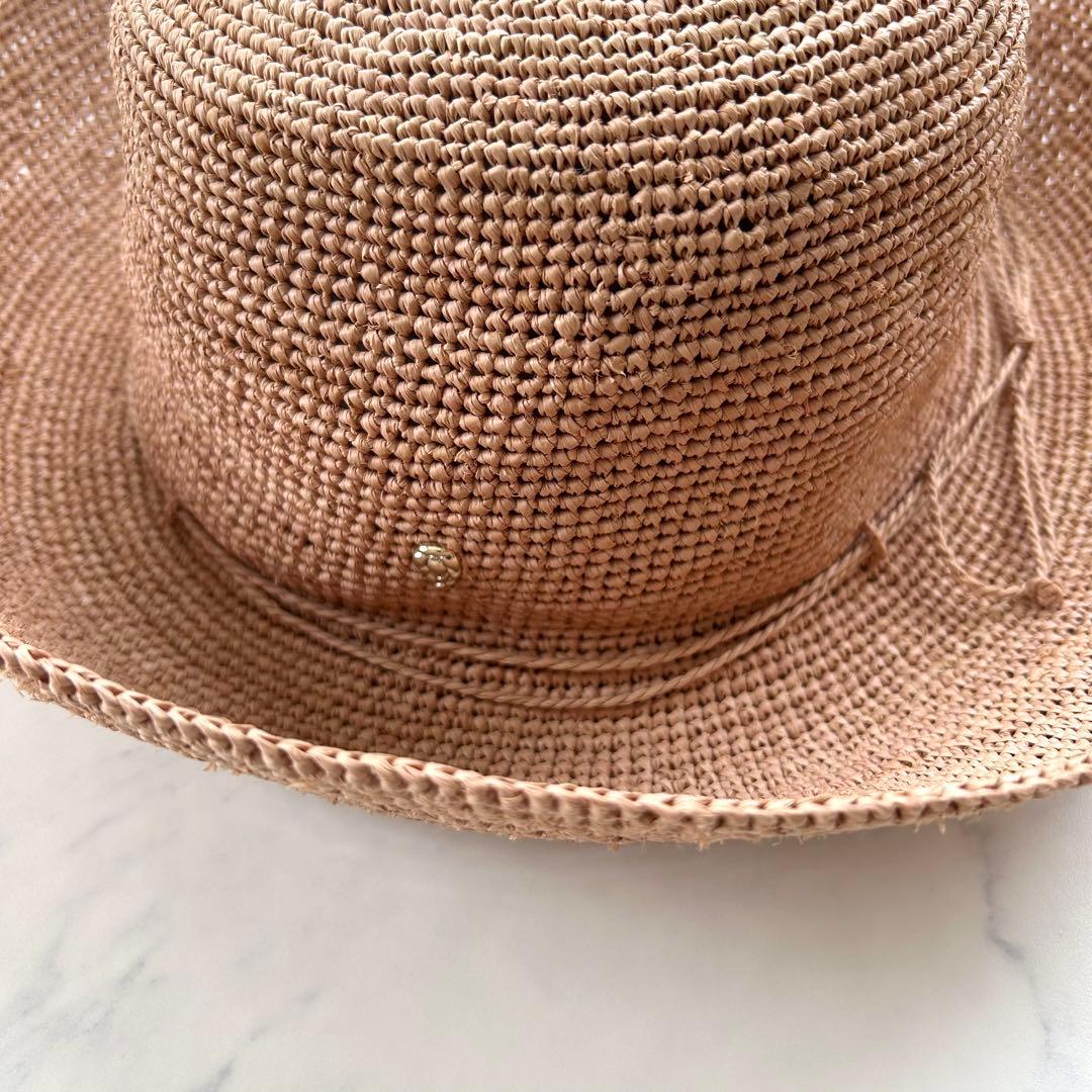 新品タグ付き ヘレンカミンスキー 麦わら帽子 プロヴァンス10 ヌガー