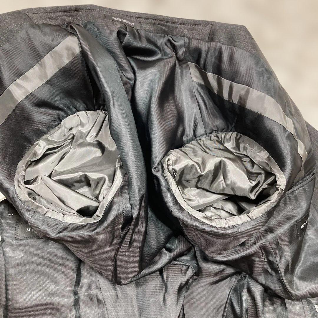 新品未使用タグ付 エンポリオアルマーニ スーツ セットアップ グレー XL相当