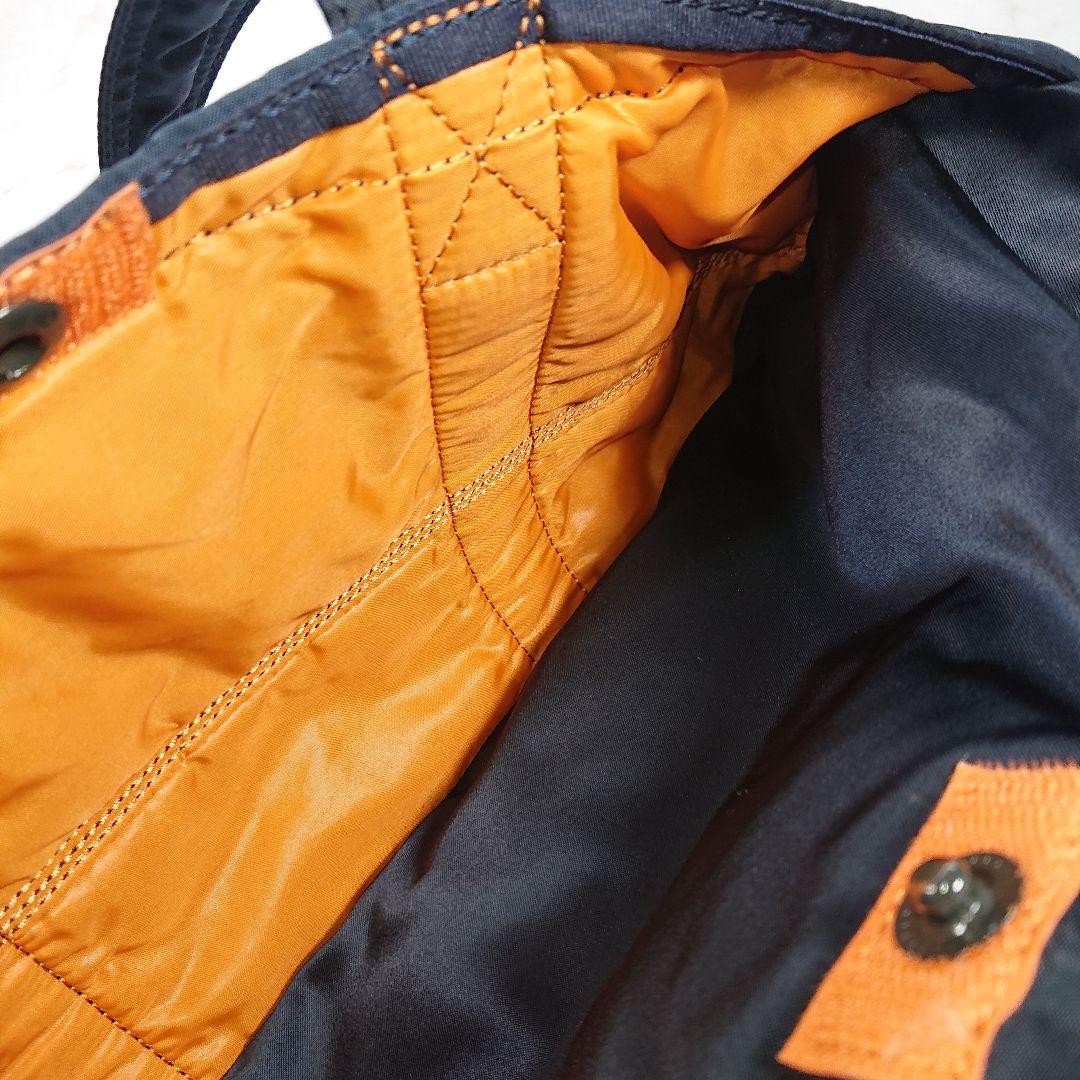 『美品』PORTER TANKER DUFFLEBAG（L）IRONBLUE