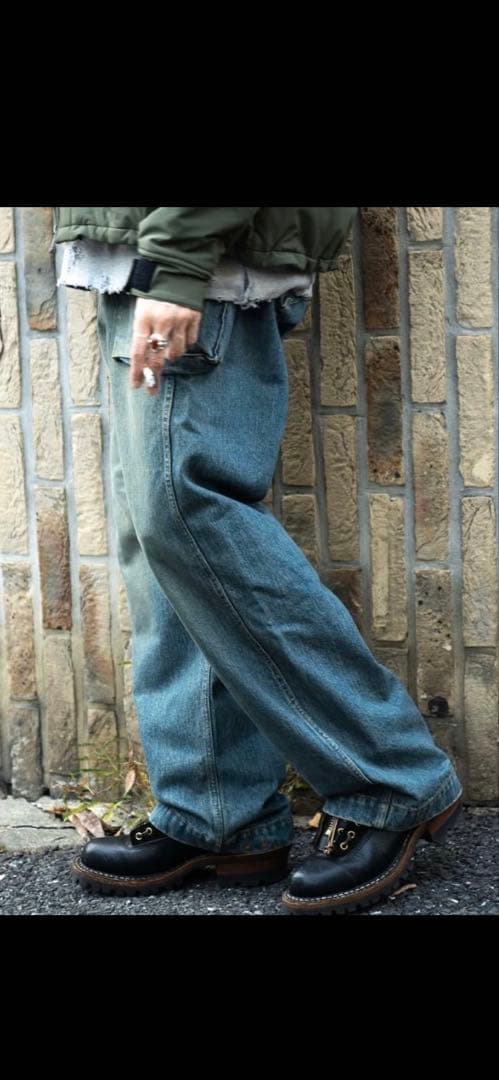 RRL Denim Monkey Cargo Pants ラルフローレン