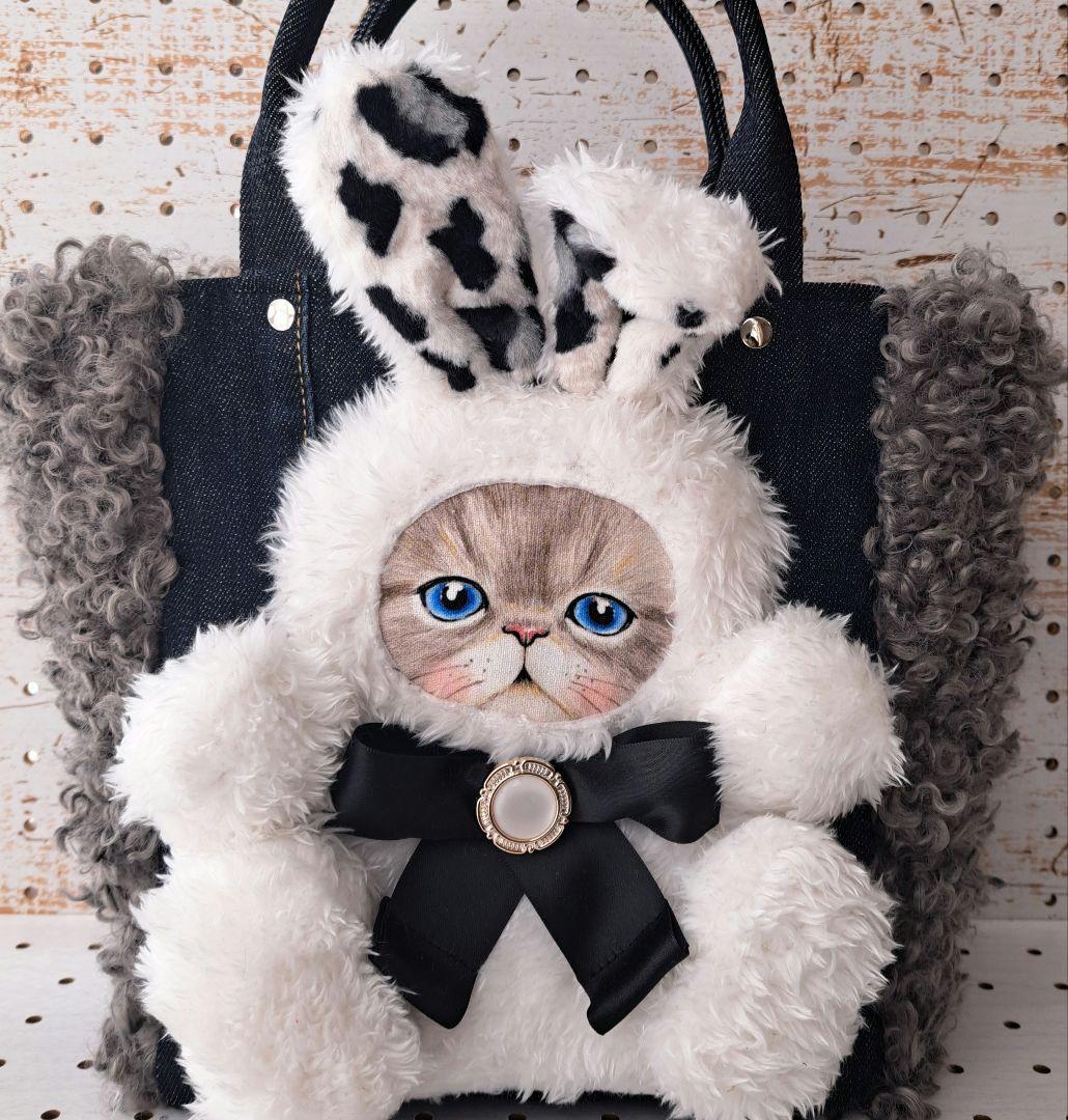 あ*こ様 コヤンイサムチョン　ルミ　デニムリメイクトートバッグ