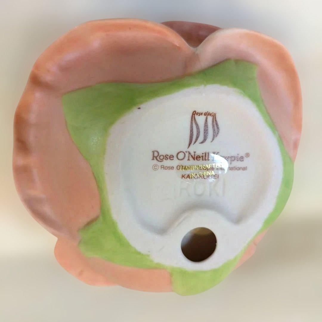 陶器 置物 ローズオニール　キユーピー　ビスクドール　3点セット