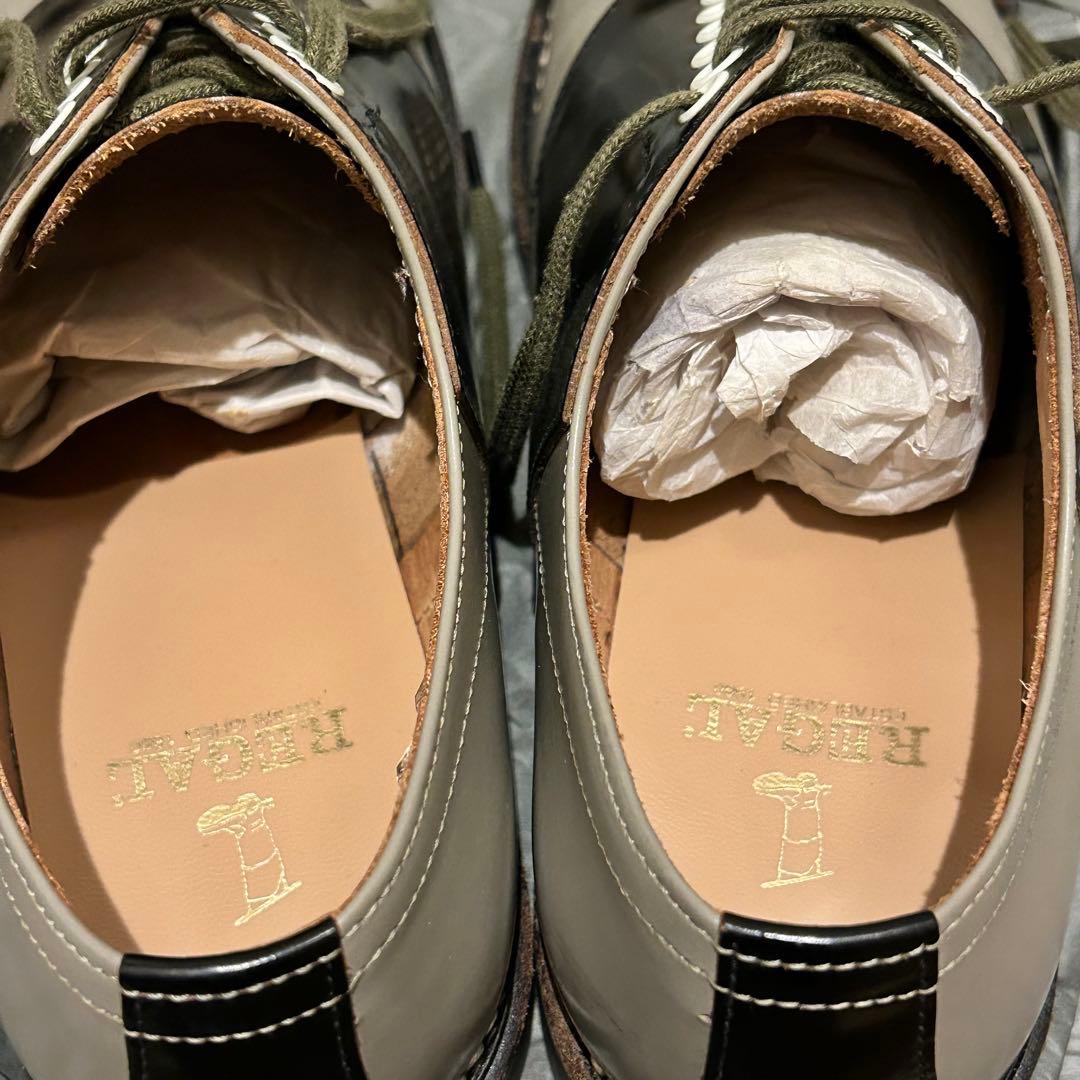 REGAL リーガル 25cm サドルシューズ レザー バイカラー 2051