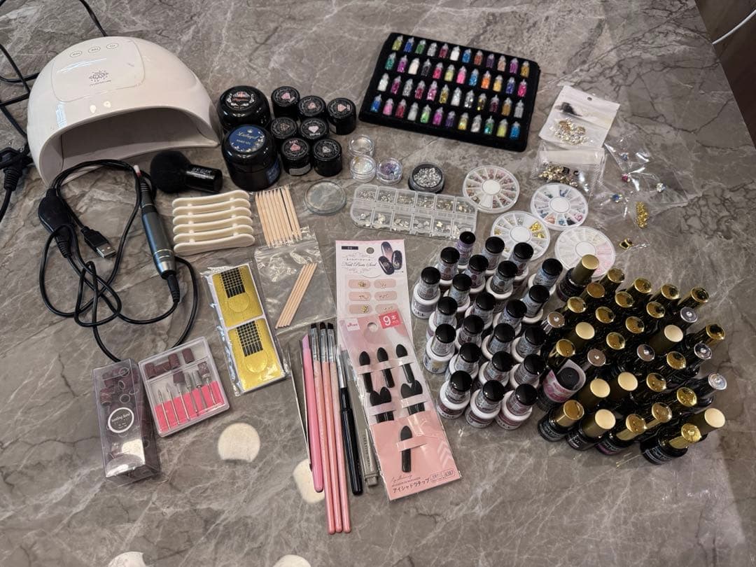 セルフネイル　スターターキット　ジェルネイル　まとめ売り