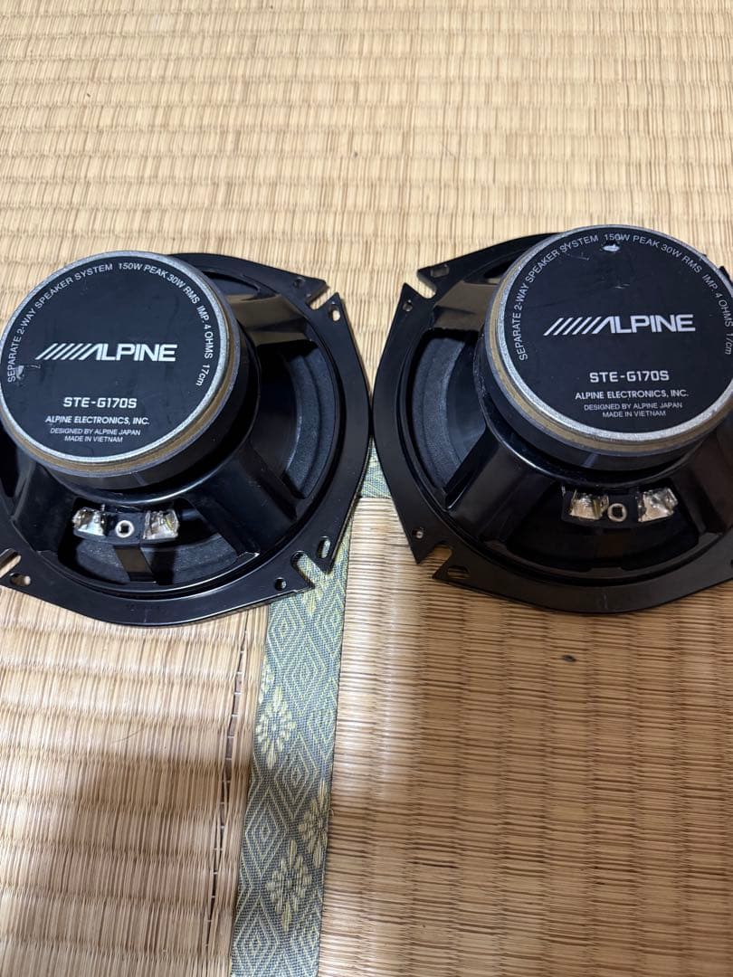 アルパインスピーカーセット