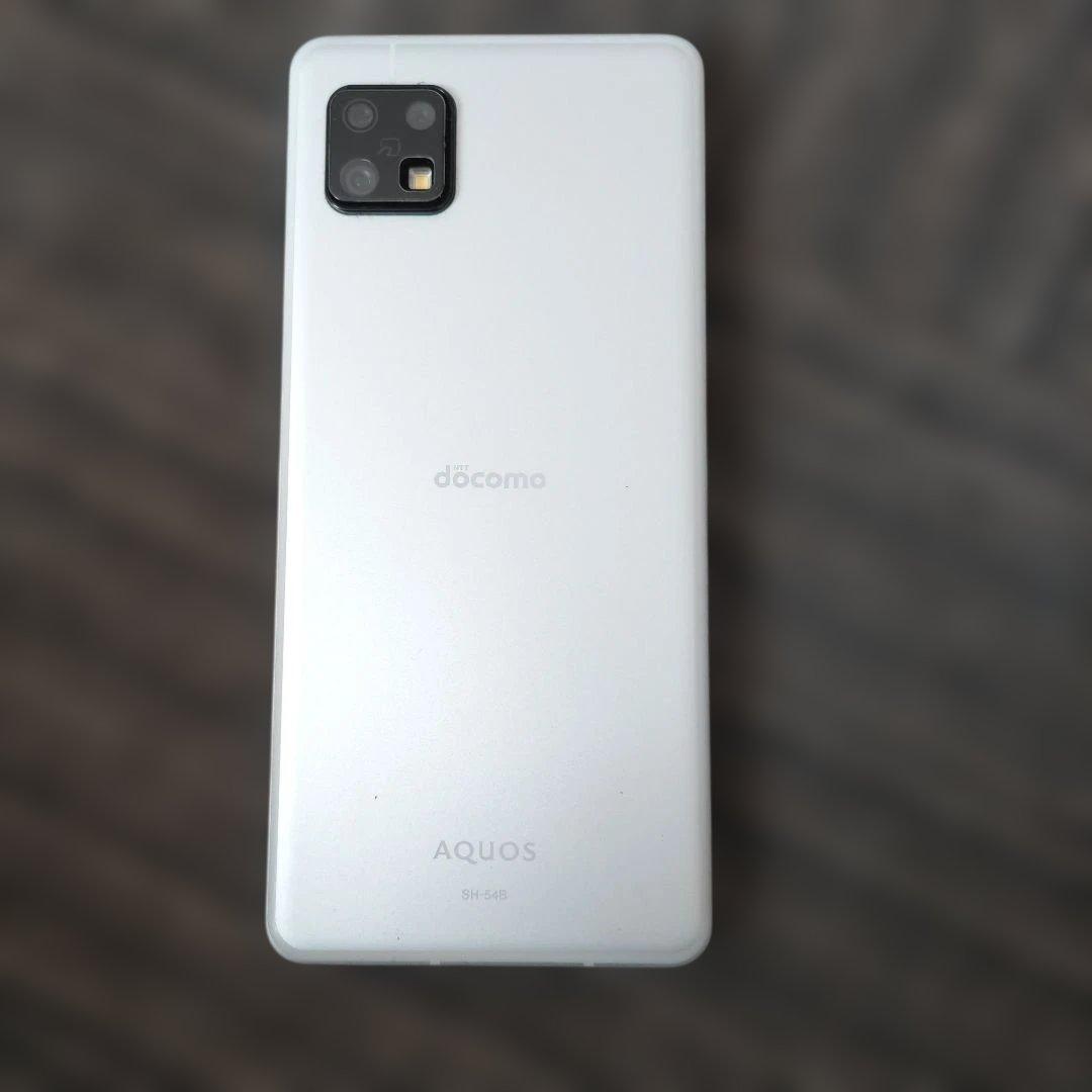 シャープ AQUOS sense6 SH-54B SIMフリー　シルバー